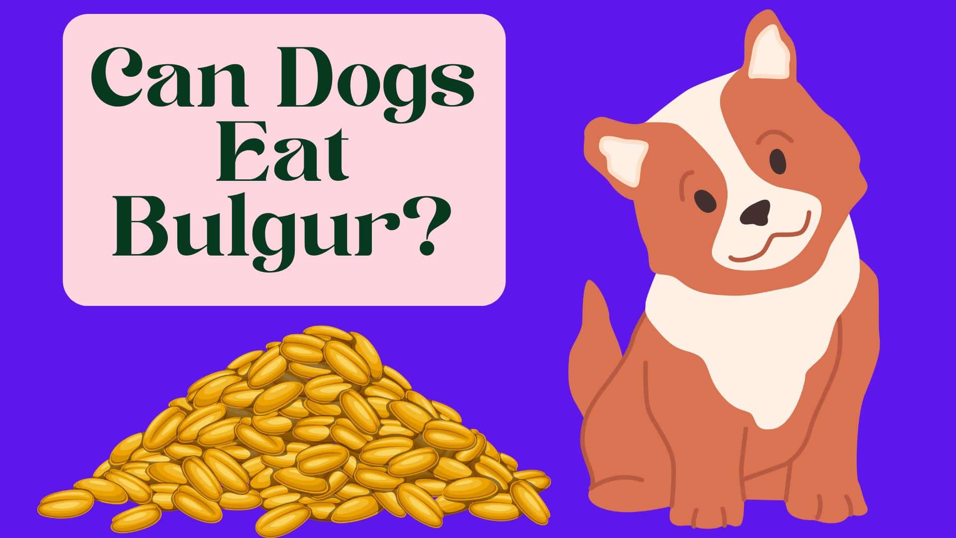 Can Dogs Eat Bulgur?