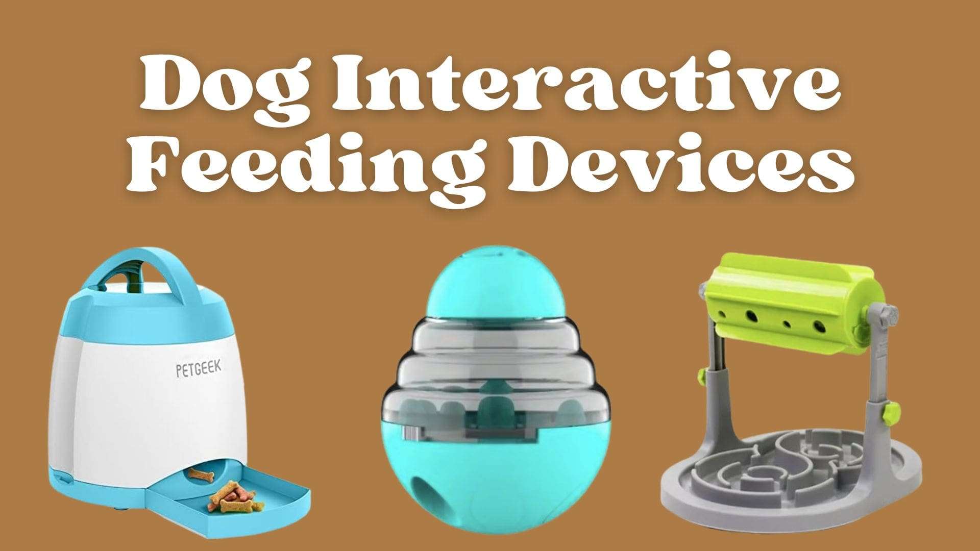 Dog Interactive Feeding Devices