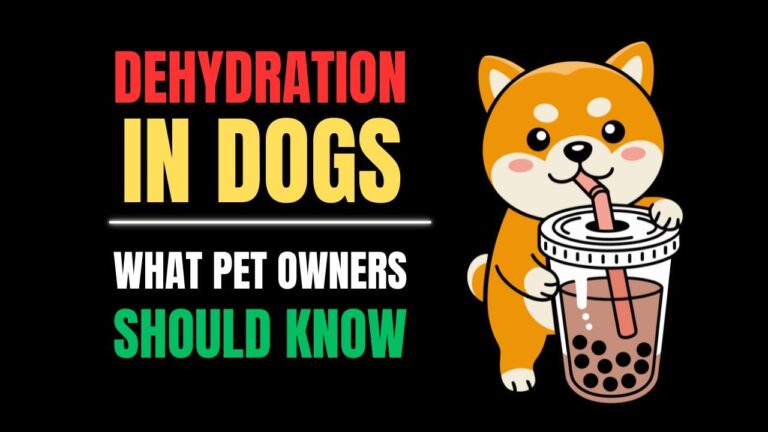 Dehydration in Dogs: Causes, Symptoms & Treatment