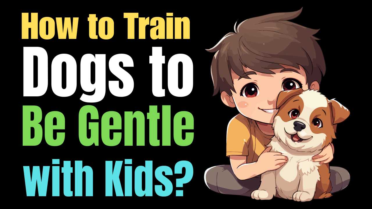 How to Train Dogs to Be Gentle with Kids?