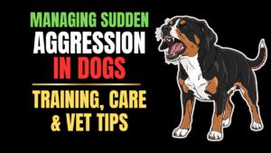 Managing Sudden Aggression in Dogs: Training, Care & Vet Tips