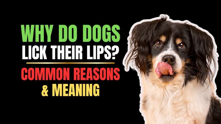 Why Do Dogs Lick Their Lips? Common Reasons & Meaning