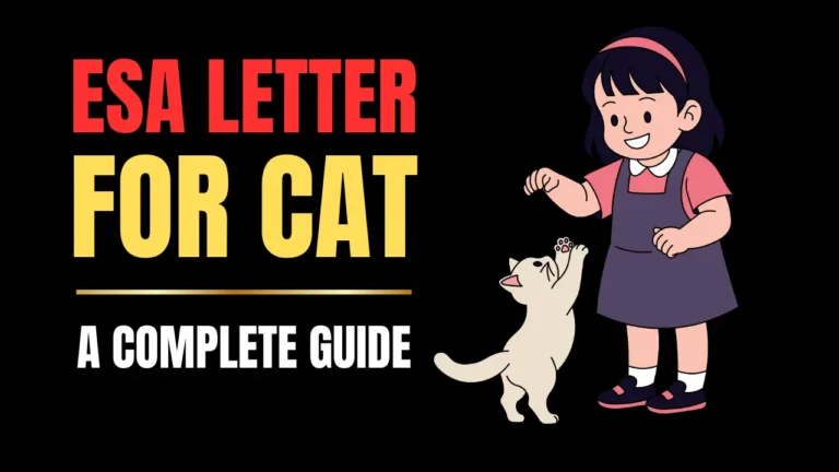 ESA Letter for Cat